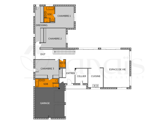 Plan (maison 300)