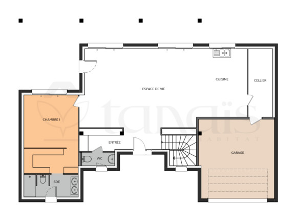 Plan (maison 301)