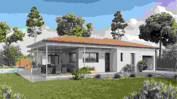 Maison neuve à Artigues-près-Bordeaux avec 4 chambres sur terrain de 742m2 - image 2