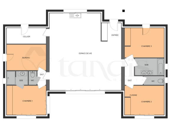 Plan (maison 304)