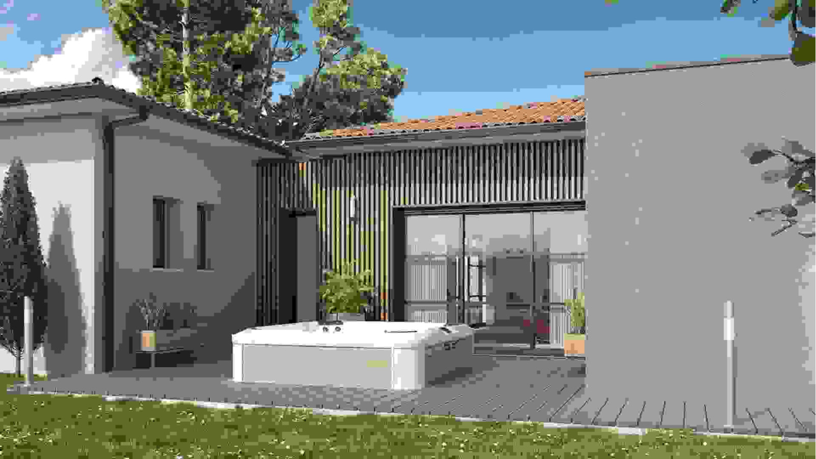 Maison neuve à Croignon avec 4 chambres sur terrain de 546m2 / image 4