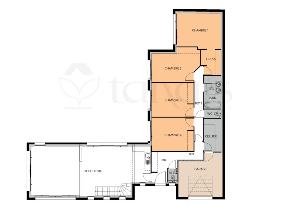 Plan (maison 307)