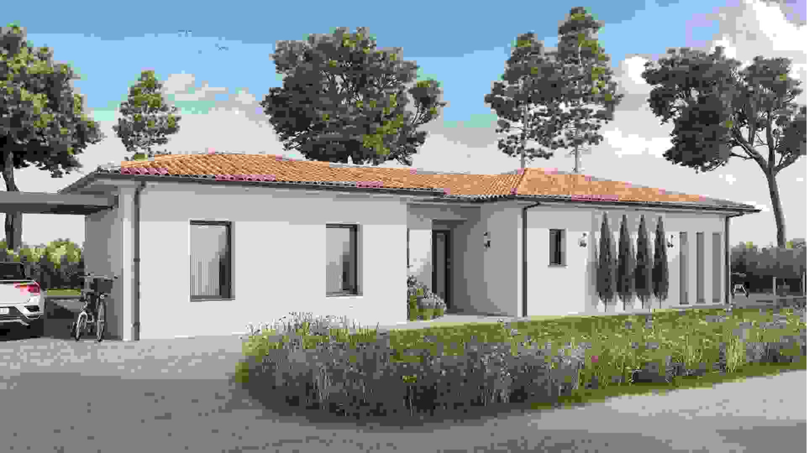 Maison neuve à Podensac avec 4 chambres sur terrain de 980m2 / image 3