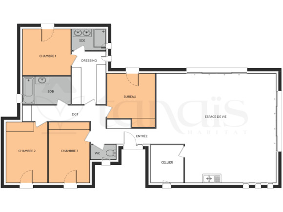 Plan (maison 313)