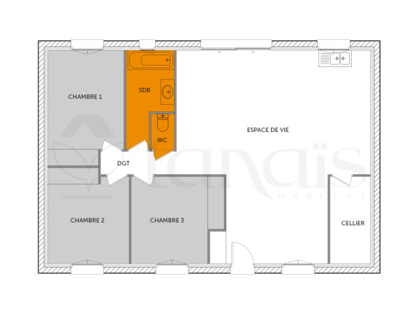 Plan (maison 314)