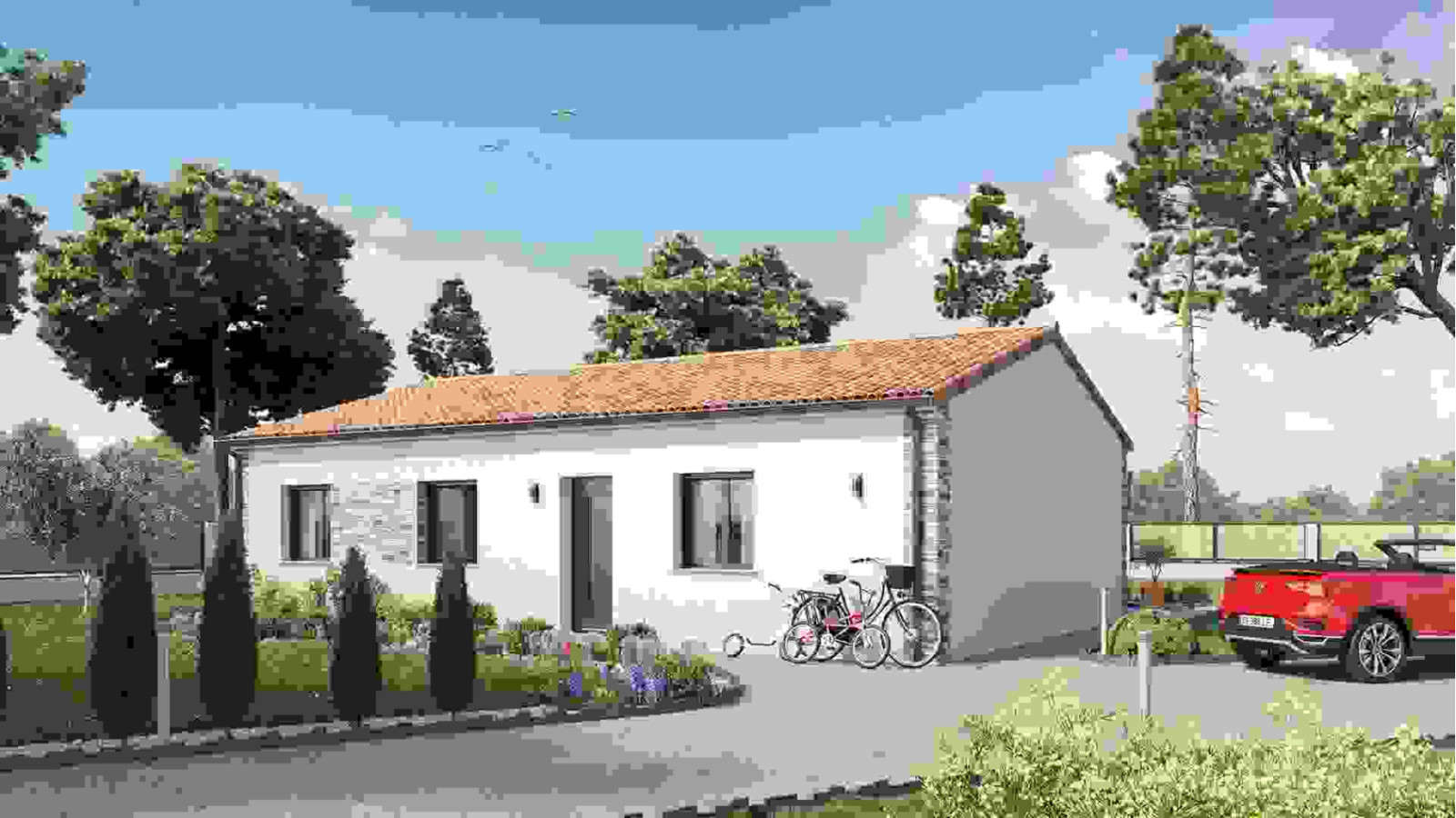 Maison neuve à Preignac avec 3 chambres sur terrain de 426m2 / image 3