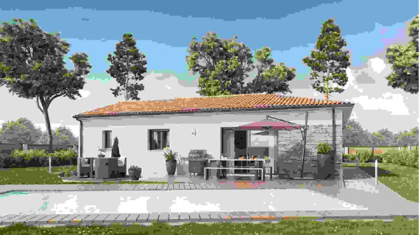 Maison neuve à Preignac avec 3 chambres sur terrain de 426m2 - image 2