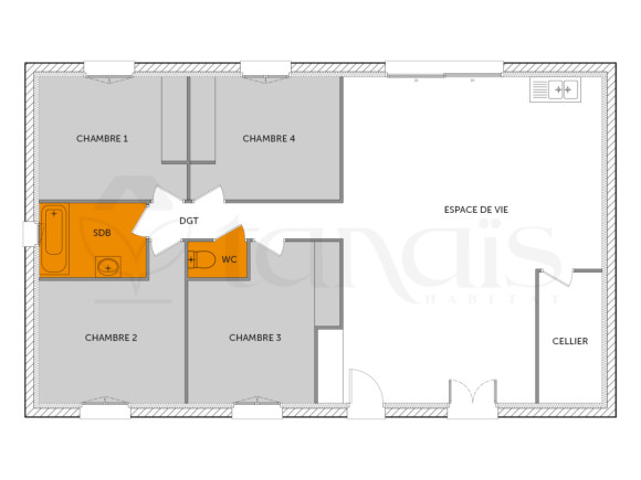 Plan (maison 320)