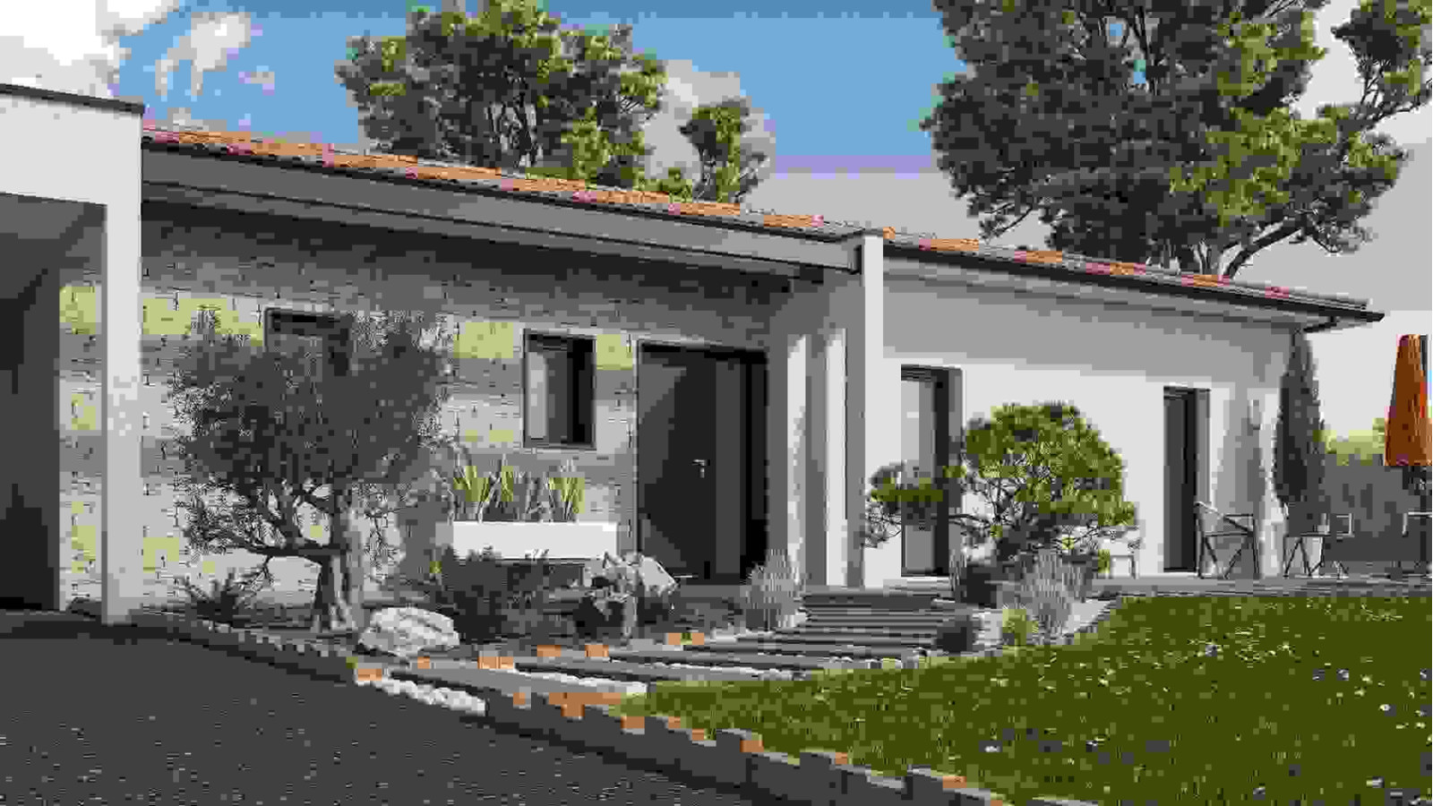 Maison neuve à Moulis-en-Médoc avec 4 chambres sur terrain de 689m2 / image 4