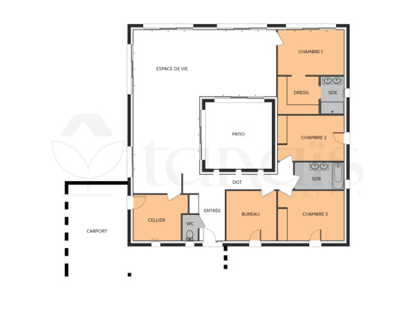 Plan (maison 322)