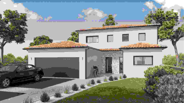 Maison neuve à Saint-Selve avec 5 chambres sur terrain de 518m2 - image 2