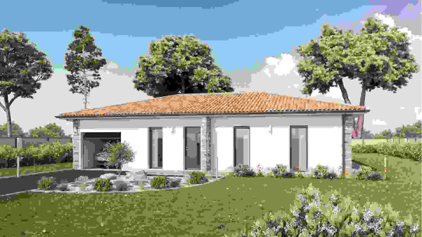 Maison neuve à Abzac avec 4 chambres sur terrain de 704m2 - image 2