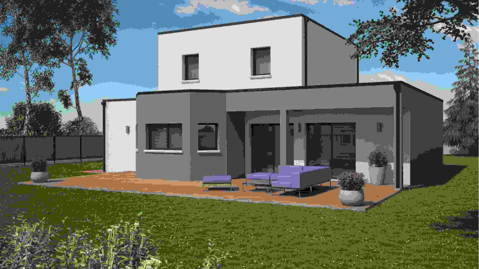 Maison neuve à Martillac avec 4 chambres sur terrain de 511m2 / image 3