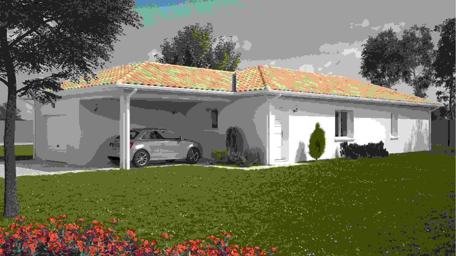 Maison neuve à Soulignac avec 3 chambres sur terrain de 635m2 / image 3