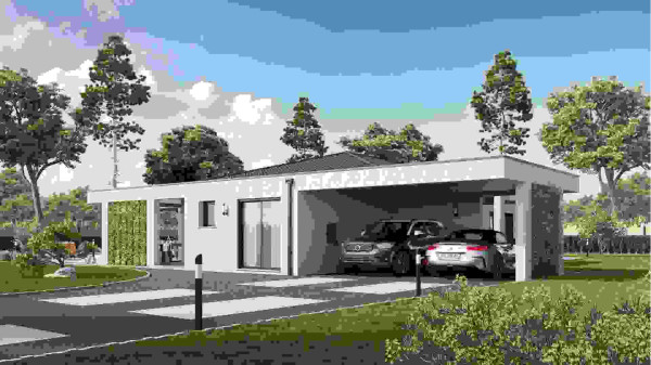 Maison neuve à Targon avec 4 chambres sur terrain de 960m2 - image 2