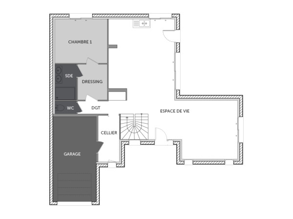 Plan (maison 310)