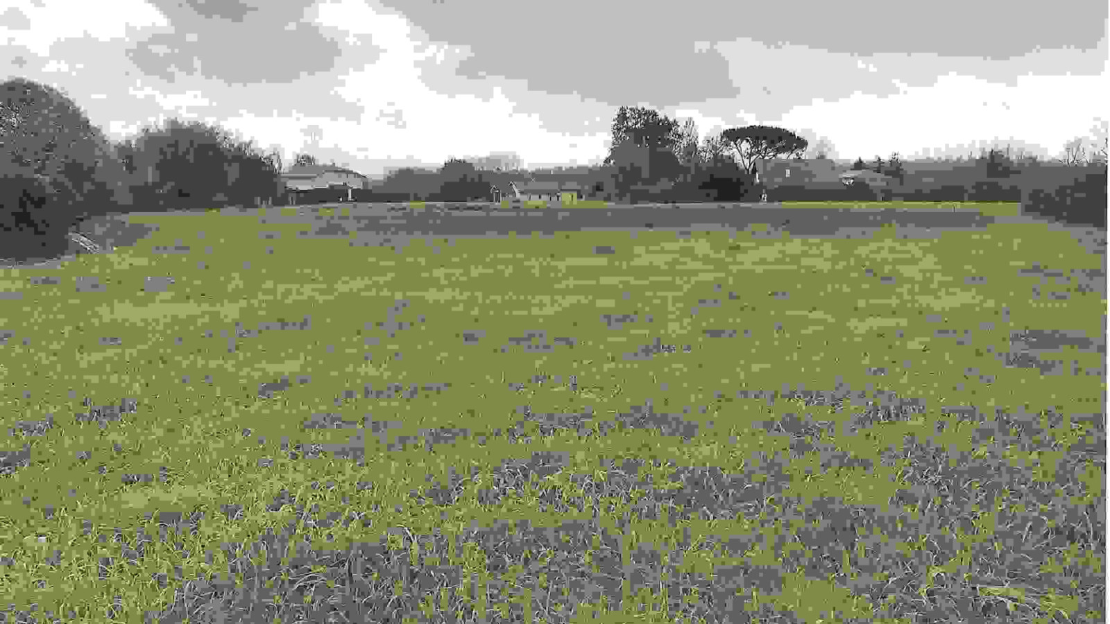 Terrain constructible de 1286m2 à Téthieu