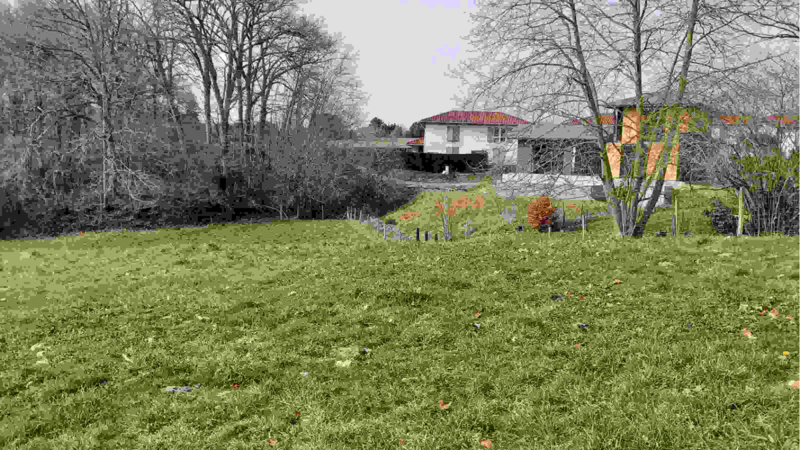 Terrain constructible de 500m2 à Saubrigues