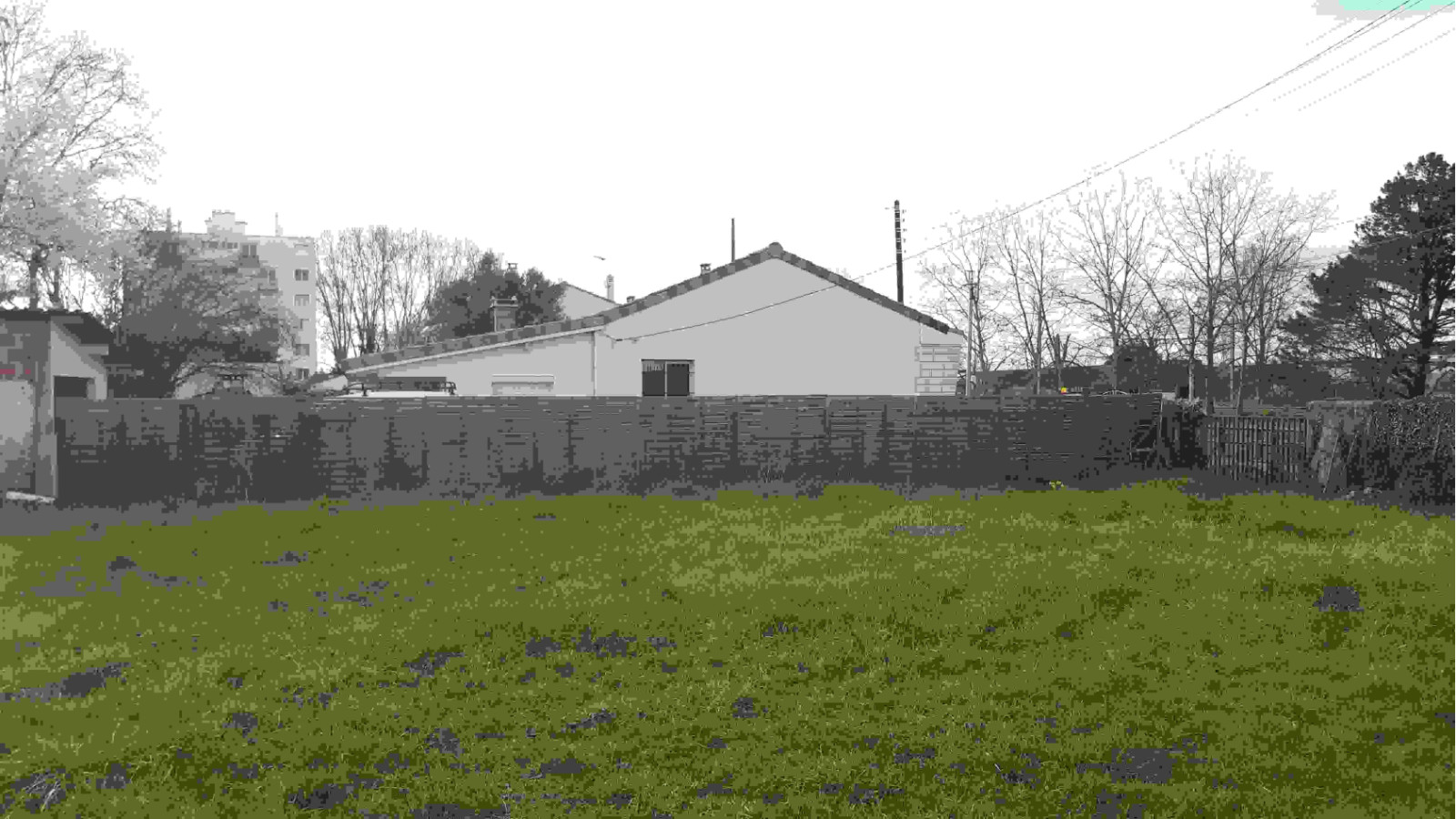 Terrain constructible de 586m2 à Bruges