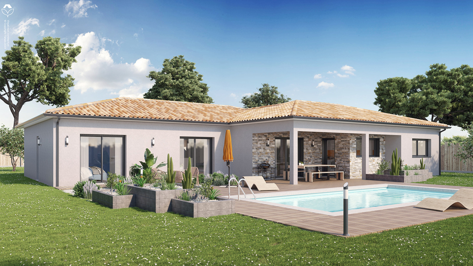 Maison neuve à Lège-Cap-Ferret avec 4 chambres sur terrain de 1040m2 / image 2
