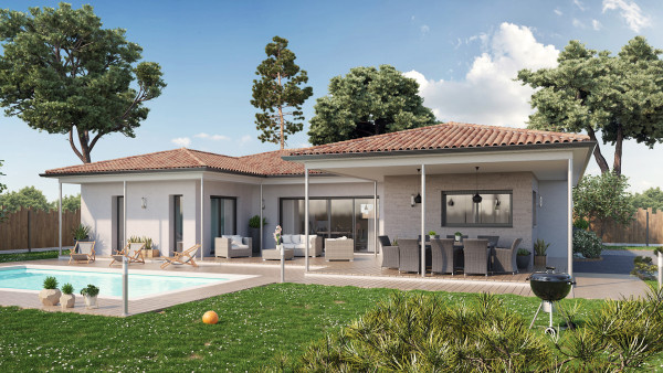 Maison neuve à Artigues-près-Bordeaux avec 4 chambres sur terrain de 742m2 - image 1