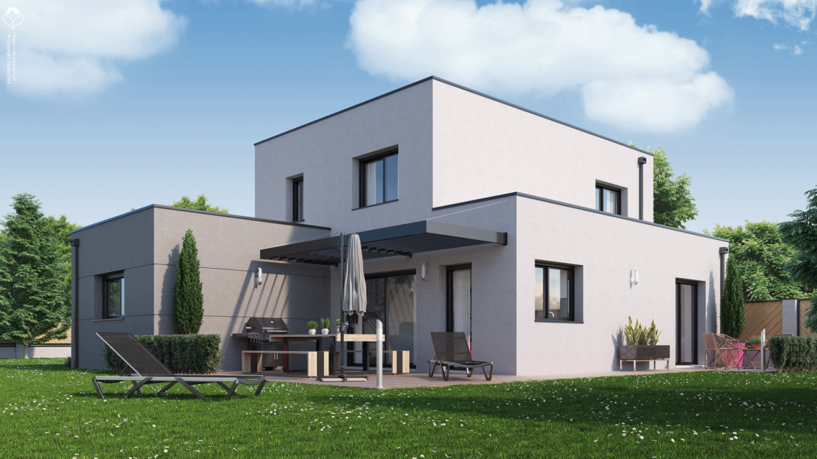 Maison neuve à Saint-Aubin-de-Médoc avec 4 chambres sur terrain de 800m2 / image 2